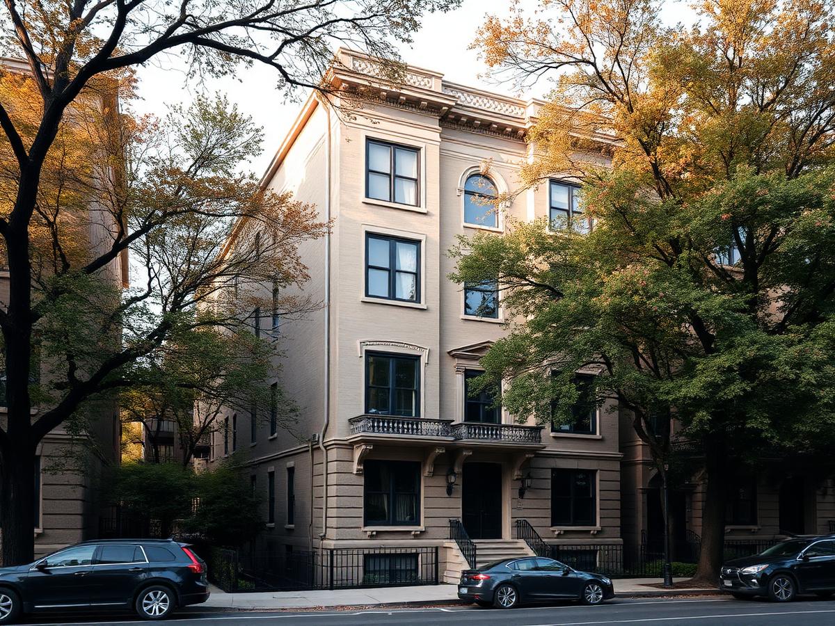 Lake View building exterior